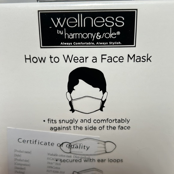 Face Mask Lot of 3 (3 pack) CVS Wellness Children boy fabric mask ages 5-8 NEW - Picture 4 of 8